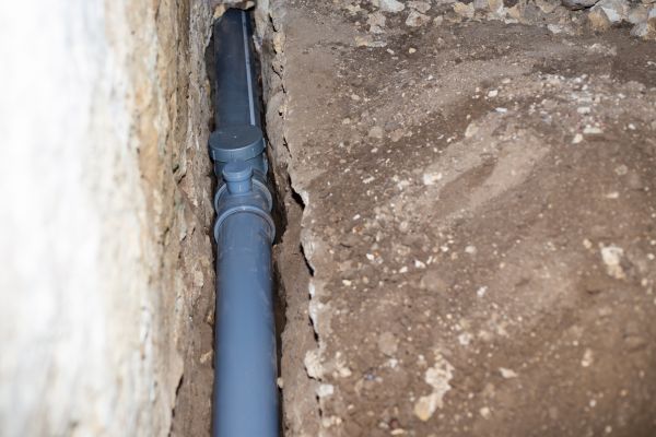 Drain Line Installation in Erie